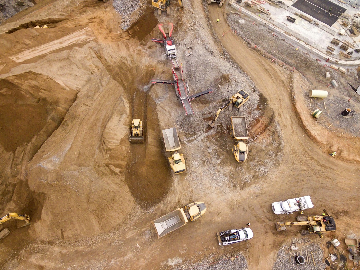 Preparo de concreto em obra